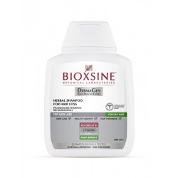 Šampūnas nuo plaukų slinkimo riebiems plaukams Biota Bioxsine Dermagen Anti-Hair loss Herbal Shampoo For Oily Hair 300ml