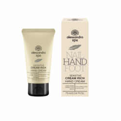 Sensitive Cream Rich Intensyviai drėkinamasis rankų kremas su hialurono rūgštimi ir skvalenu