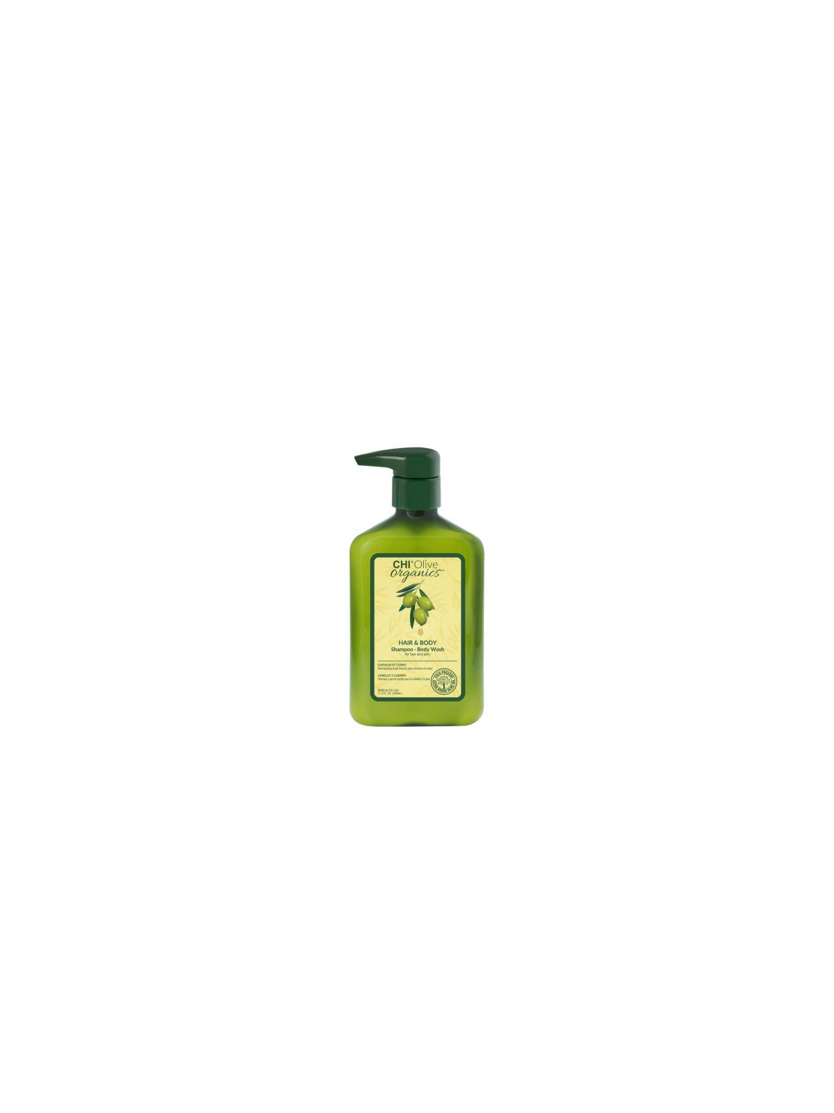 CHI Plaukų ir kūno prausiklis Olive Organics Hair & Body Shampoo