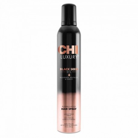 CHI Lanksčios fiksacijos plaukų lakas Black Seed Oil Flexible Hold Hairspray
