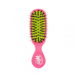 WetBrush Retail Mini Shine Enhancer Brush Kelioninis plaukų šepetys su šerno šereliais