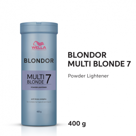 Wella Professionals Blondor Multi Blonde 7 Powder Šviesinimo milteliai