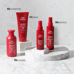 Wella Professionals Ultimate Repair Protective Leave-in Apsauginis 5in1 nenuplaunamas serumas pažeistiems plaukams