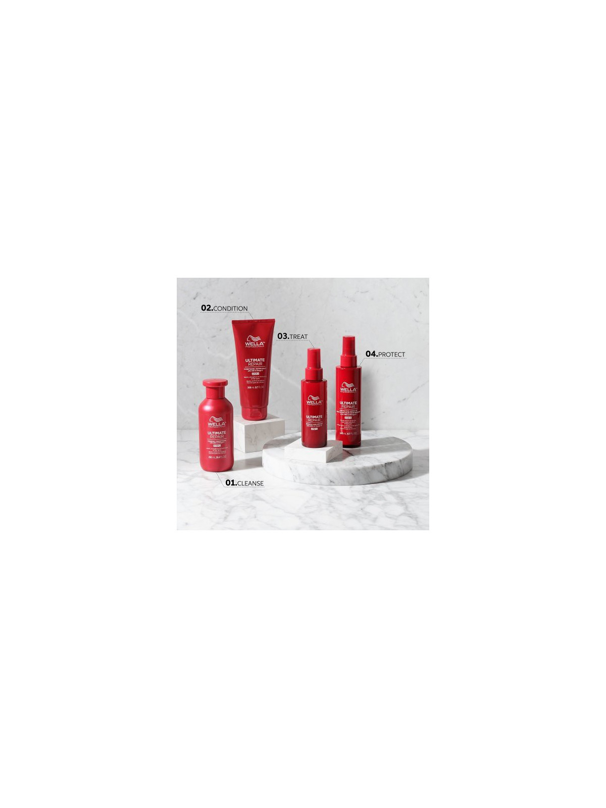 Wella Professionals Ultimate Repair Shampoo Intensyvaus poveikio šampūnas pažeistiems plaukams