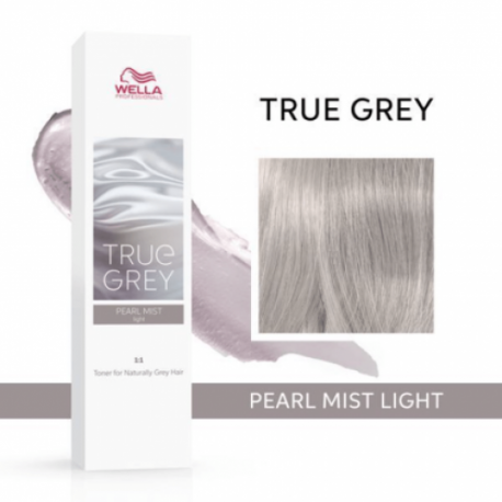 Wella Professionals Tonuojantys dažai žiliems plaukamsTrue Grey Cream Toner