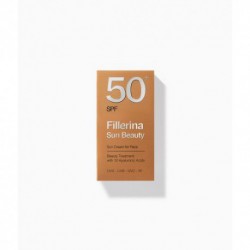 Fillerina Veido kremas nuo saulės SPF 50+ su Fillerina® 12 Hialurono rūgščių molekulėmis Sun Beauty Face Sun Cream