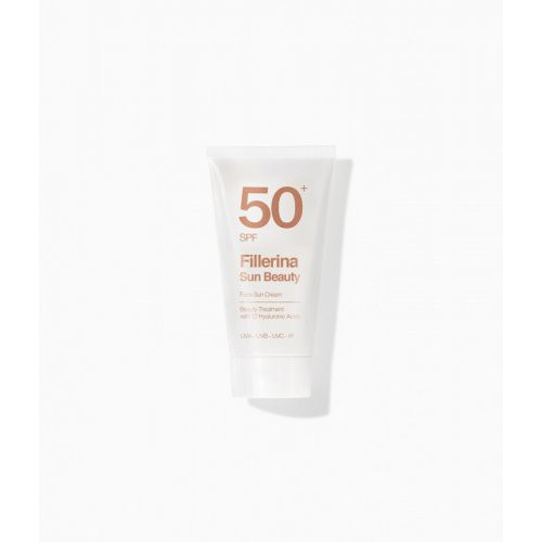 Fillerina Veido kremas nuo saulės SPF 50+ su Fillerina® 12 Hialurono rūgščių molekulėmis Sun Beauty Face Sun Cream