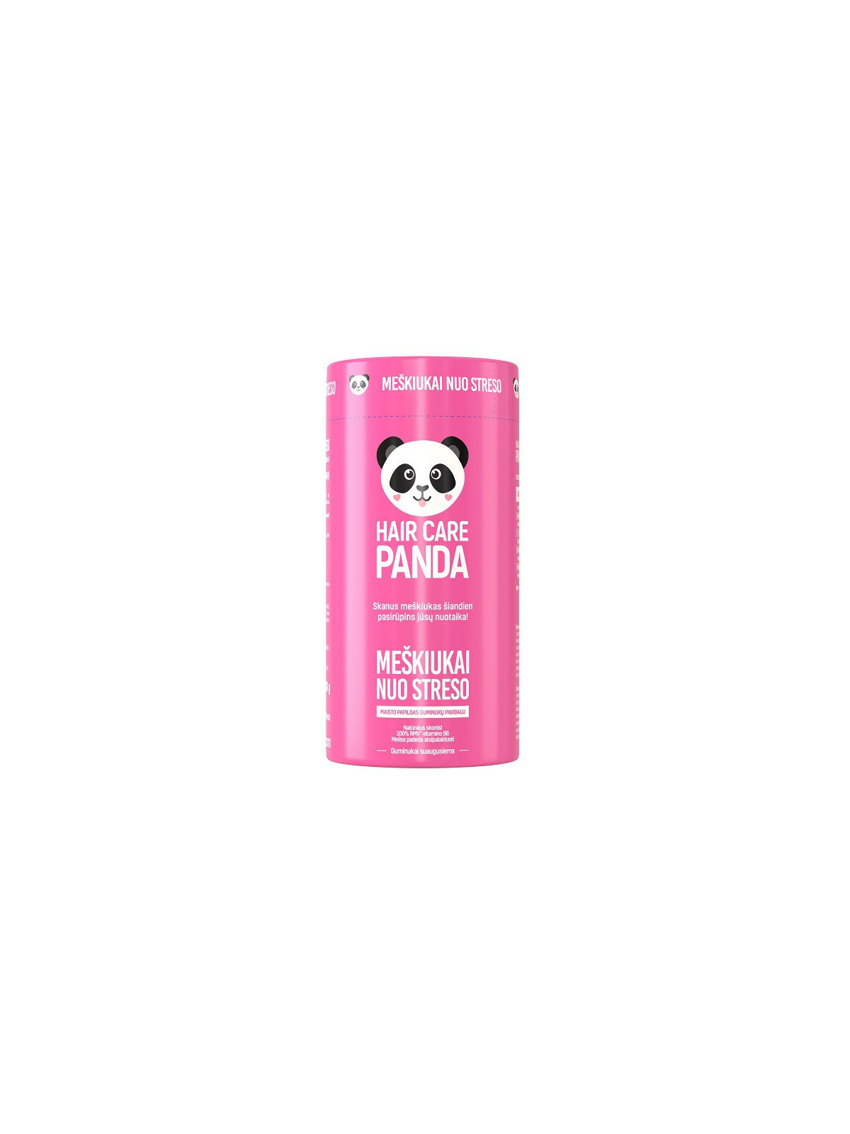 Hair Care Panda Maisto papildas Meškiukai nuo streso Panda Bears Stress Relief