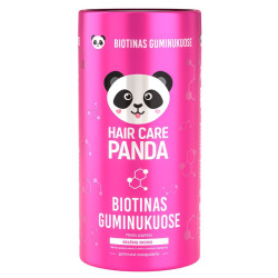 Hair Care Panda Maisto papildas plaukams su biotinu Food supplement Biotin