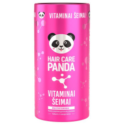 Hair Care Panda Maisto papildas vitaminai šeimai Multivitamin Food Supplement