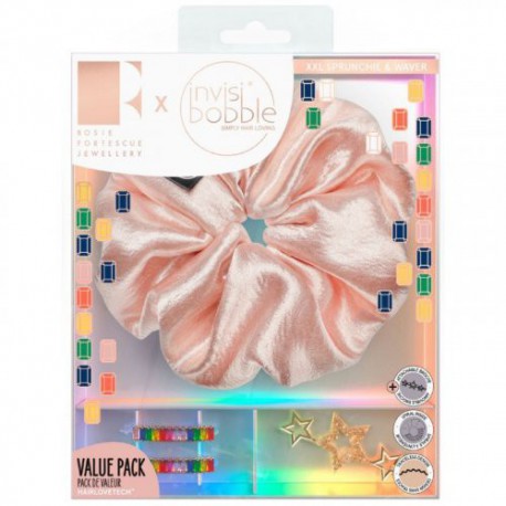 Invisibobble Gumytės ir segtukų plaukams rinkinys Rosie Fortescue Jewellery Box