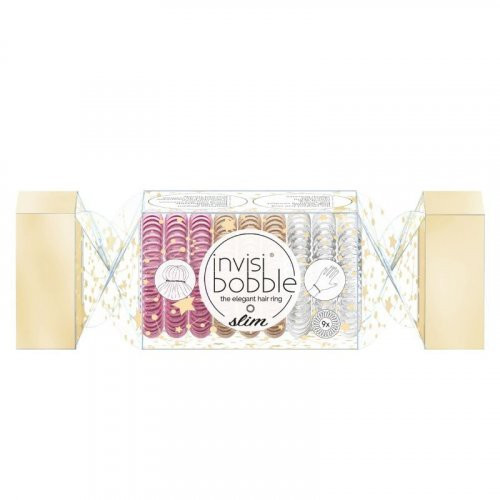 Invisibobble Gumyčių plaukams rinkinys Slim Trio Cracker