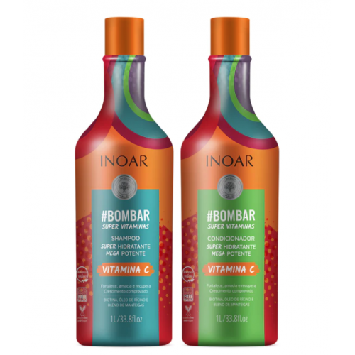 Inoar Rinkinys praturtintas vitaminais Bombar Super Vitamin Duo Kit