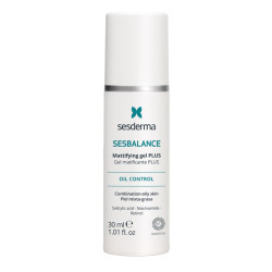 Sesderma Matizuojantis gelis probleminei odai.Sesbalance Mattifying Gel PLUS