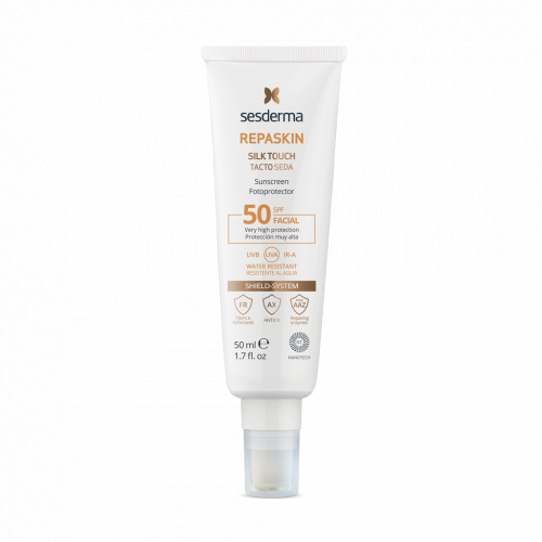 Sesderma Apsauginis kremas nuo saulės veidui Repaskin Silk Touch Sunscreen SPF50