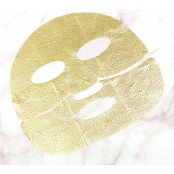 Kocostar Trigubo pluošto intensyvi veido kaukė Gold Foil Triple Layer Mask