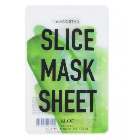 Drėkinanti veido kaukė Aloe Slice Mask Sheet