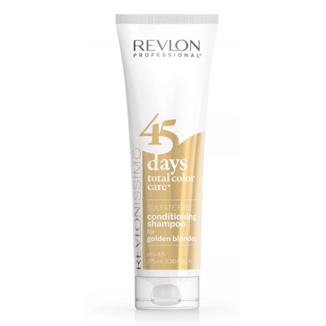 Revlon Professional Šampūnas - kondicionierius blondinėms 45 days Total Color Care Golden Blondes Conditioning Shampoo