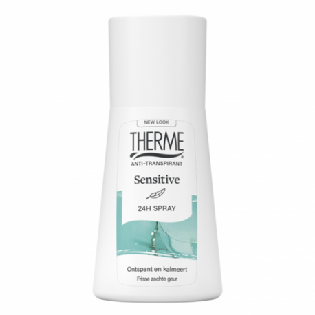 Therme Purškiamas dezodorantas Sensitive Anti-Transpirant 24H Spray