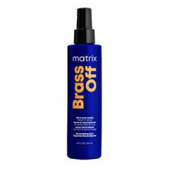 Matrix Geltonį neutralizuojantis purškiklis Total Results Brass Off All-In-One Toning Leave In Spray