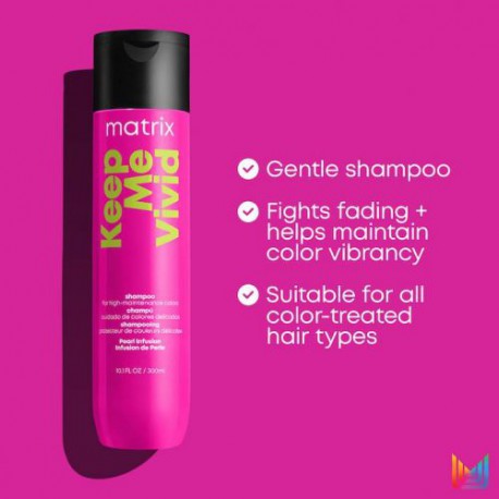 Matrix Šampūnas dažytiems plaukams Keep Me Vivid Pearl Infusion Shampoo