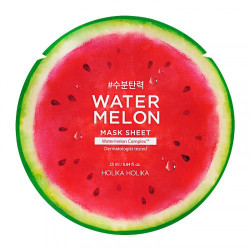 Holika Holika Lakštinė veido kaukė su arbūzų ekstraktu Watermelon Sheet Mask