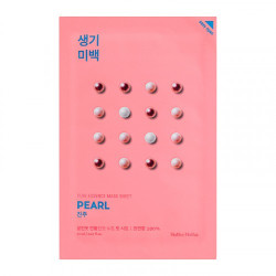 Holika Holika Lakštinė veido kaukė su perlų ekstraktu Pure Essence Mask Sheet Pearl