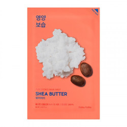 Holika Holika Lakštinė veido kaukė su taukmedžio sviestu Pure Essence Mask Sheet Shea Butter