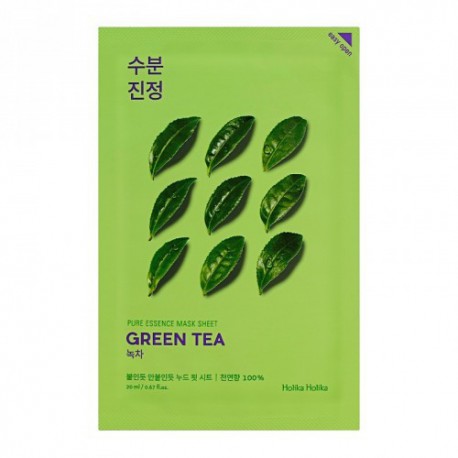 Holika Holika Veido kaukė su žaliosios arbatos ekstraktu Pure Essence Mask Sheet Green Tea