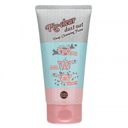 Holika Holika Valomosios veido putos Pig Clear Dust Out Deep Cleansing Foam