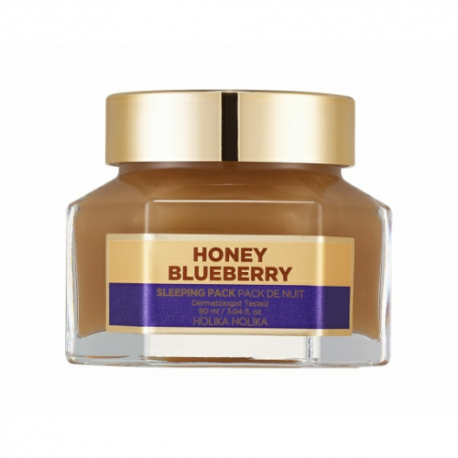 Holika Holika Naktinė veido kaukė Honey Sleeping Pack Blueberry