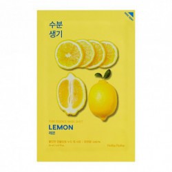 Holika Holika Lakštinė veido kaukė su citrinų ekstraktų Pure Essence Mask Sheet Lemon