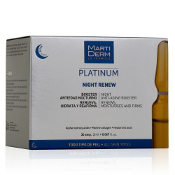 MartiDerm Naktinis koncentratas nuo odos senėjimo Night Renew Ampoules