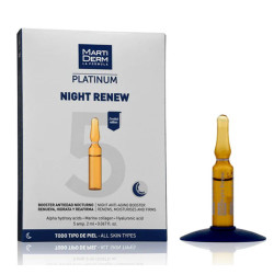 MartiDerm Naktinis koncentratas nuo odos senėjimo Night Renew Ampoules