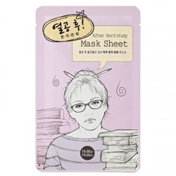 Holika Holika Atgaivinanti veido kaukė After Hard Study Mask Sheet