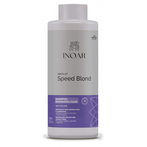 INOAR Speed Blond Shampoo - šampūnas šviesiems plaukams 