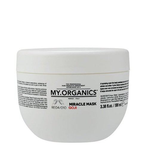 My.Organics Regeneruojanti ir atstatanti plaukų kaukė Restructuring Miracle Mask