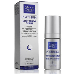 MartiDerm Atkuriamasis naktinis veido serumas Platinum Night Renew Serum