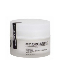 My.Organics  Matinė formavimo pasta plaukams Matte Paste Apricot