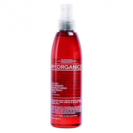 My.Organics Blizgesys plaukams su arganu aliejumi Restructuring Shine Spray