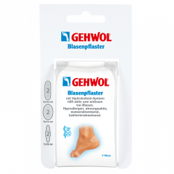 Gehwol Skirtingo dydžio trynių pleistrai su hidrokoloidiniu geliu Blister Plaster with Hydrocolloid System