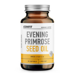 Iconfit Nakvišų sėklų aliejus Evening Primrose Seed Oil Capsules