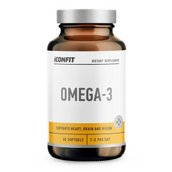 Iconfit maisto papildas Omega 3 Capsules