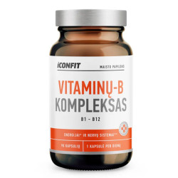 Iconfit B Vitaminų Kompleksas B- Complex Supplement