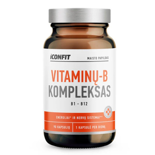 Iconfit B Vitaminų Kompleksas B- Complex Supplement