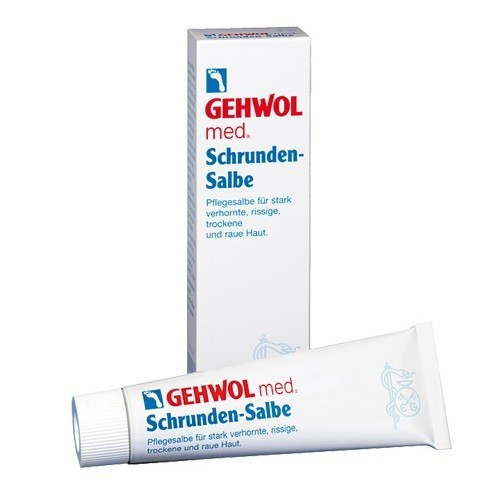 Gehwol Trūkinėjančios kojų odos tepalas Med Salve for Cracked Skin