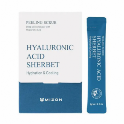 Mizon  Veido šveitiklis su hialuronu Hyaluronic Acid Sherbet Peeling Scrub
