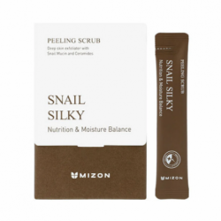 Mizon  Veido šveitiklis su sraigių mucinu Snail Silky Peeling Scrub