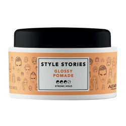 AlfaParf Milano  Stiprios fiksacijos pomada Style Stories Glossy Pomade