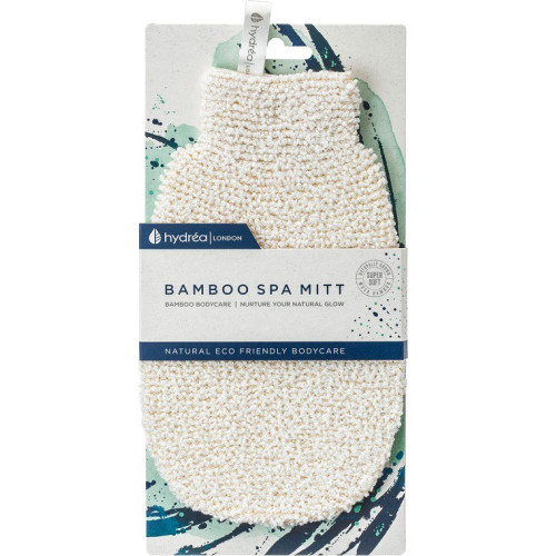 Hydrea London Kūno šveitimo bambukinė pirštinė Bamboo Gentle Exfoliating  Mitt